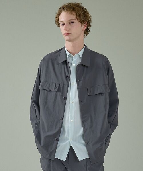 ABAHOUSE / アバハウス ブルゾン | 【CORDURA】TUCK＆DARTS コーデュラナイロン シャツブルゾン / | 詳細22