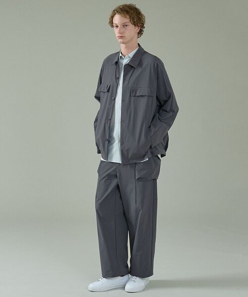 ABAHOUSE / アバハウス ブルゾン | 【CORDURA】TUCK＆DARTS コーデュラナイロン シャツブルゾン / | 詳細24
