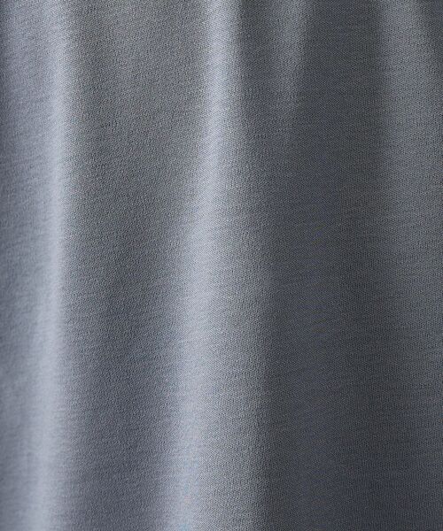 ABAHOUSE / アバハウス Tシャツ | KNIT COLLAR コットンポンチ クルーネック半袖Tシャツ / リラックス | 詳細6