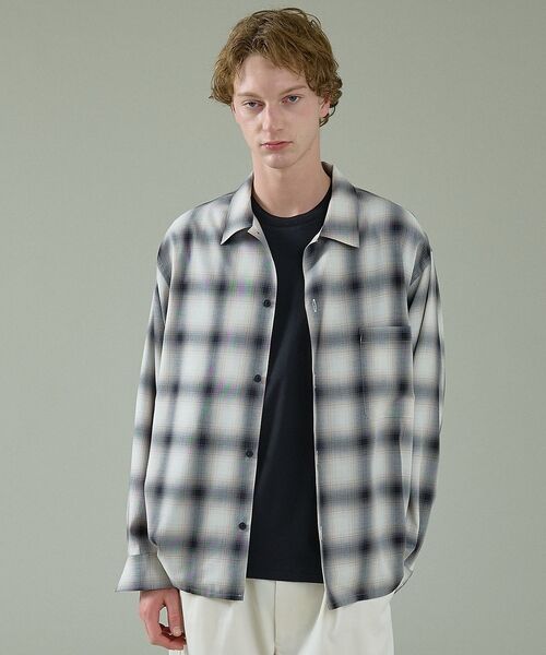 ABAHOUSE / アバハウス Tシャツ | KNIT COLLAR コットンポンチ クルーネック半袖Tシャツ / リラックス | 詳細21