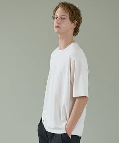 ABAHOUSE / アバハウス Tシャツ | 【リバーシブルカラー】ライトポンチ 半袖Tシャツ / リラックスフィット【予約】