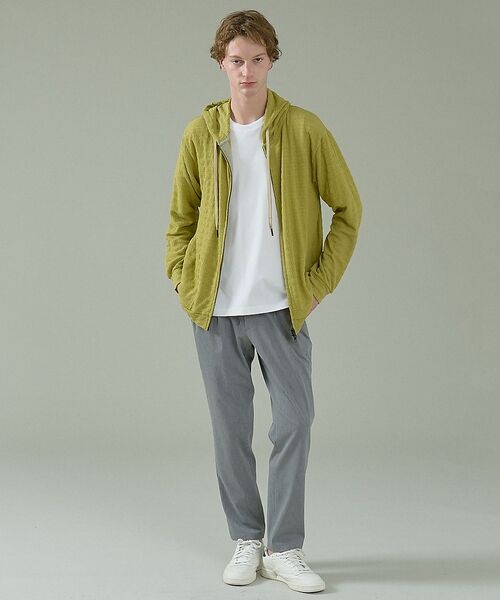 ABAHOUSE / アバハウス パーカー | シアーストレッチ ダブルジップ メッシュパーカー | 詳細27