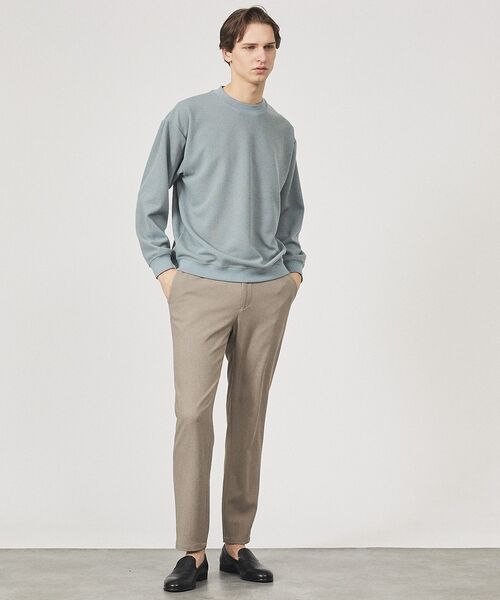 ABAHOUSE / アバハウス パンツ | カルゼストレッチ ノータック イージーパンツ / スリムテーパード | 詳細10