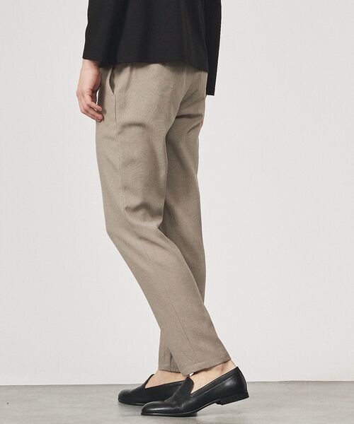 ABAHOUSE / アバハウス パンツ | カルゼストレッチ ノータック イージーパンツ / スリムテーパード | 詳細8