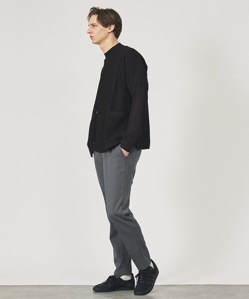 ABAHOUSE / アバハウス パンツ | カルゼストレッチ ノータック イージーパンツ / スリムテーパード | 詳細14