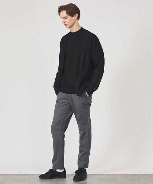 ABAHOUSE / アバハウス パンツ | カルゼストレッチ ノータック イージーパンツ / スリムテーパード | 詳細15