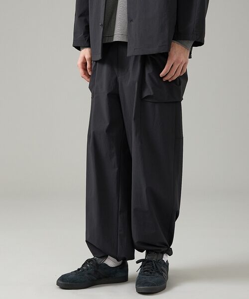 ABAHOUSE / アバハウス パンツ | 【CORDURA】TUCK＆DARTS コーデュラナイロン パラシュートパンツ | 詳細3