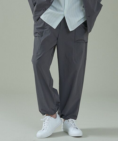 ABAHOUSE / アバハウス パンツ | 【CORDURA】TUCK＆DARTS コーデュラナイロン パラシュートパンツ | 詳細24