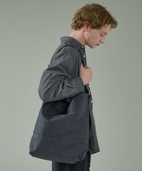 ABAHOUSE / アバハウス トートバッグ | 【マルチウェイ】キャンバス×レザー トートバッグ【CHIMÈRE/シメール】【予 | 詳細20