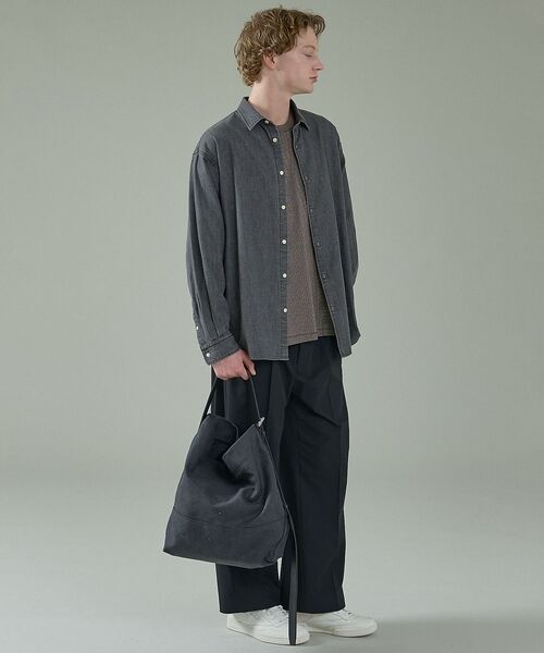 ABAHOUSE / アバハウス トートバッグ | 【マルチウェイ】キャンバス×レザー トートバッグ【CHIMÈRE/シメール】【予 | 詳細21