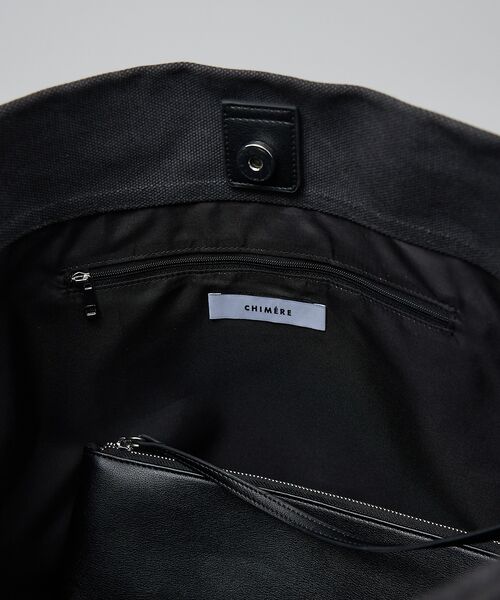 ABAHOUSE / アバハウス トートバッグ | 【マルチウェイ】キャンバス×レザー トートバッグ【CHIMÈRE/シメール】【予 | 詳細15