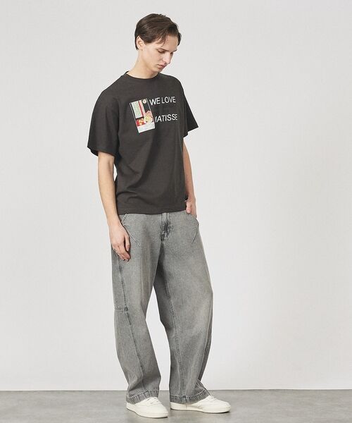 ABAHOUSE / アバハウス デニムパンツ | DARTS DENIM ワイドストレートデニム / ヴィンテージライク | 詳細29