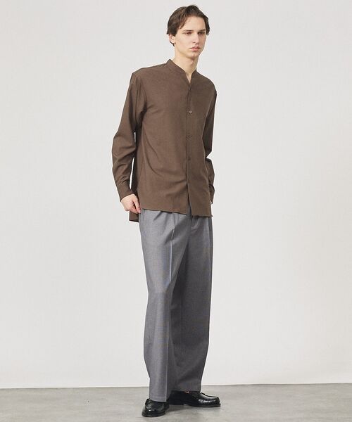 ABAHOUSE / アバハウス パンツ | ピンストライプ ワイドストレート イージースラックス / ワイドパンツ | 詳細6