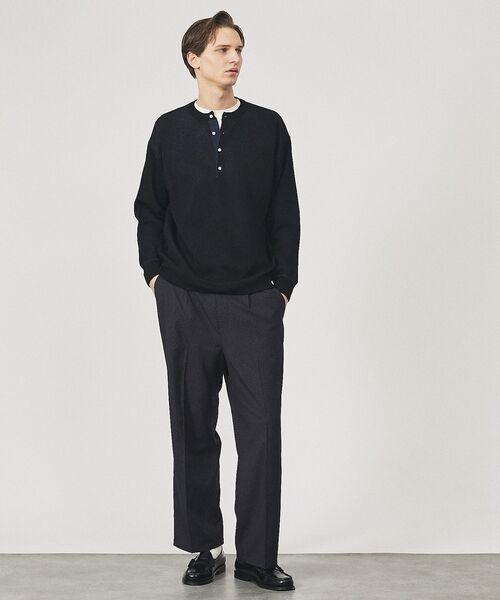 ABAHOUSE / アバハウス パンツ | ピンストライプ ワイドストレート イージースラックス / ワイドパンツ | 詳細29