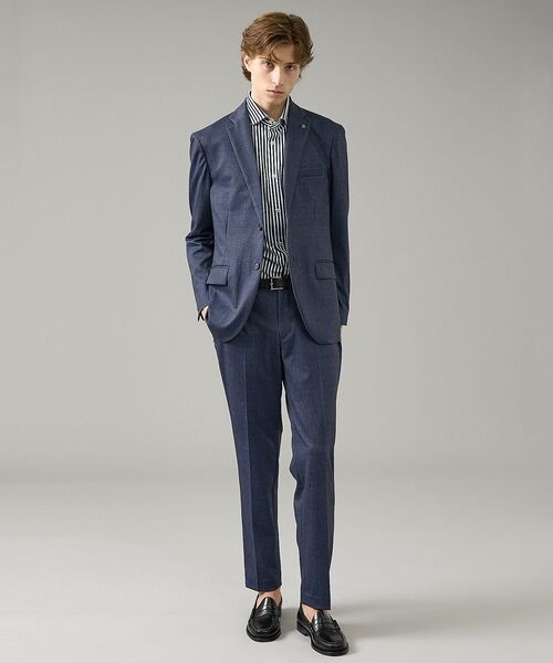 ABAHOUSE / アバハウス スラックス・ドレスパンツ | 【セットアップ対応】チェック柄 ライトポンチ イージースラックス / ストレッチ | 詳細15