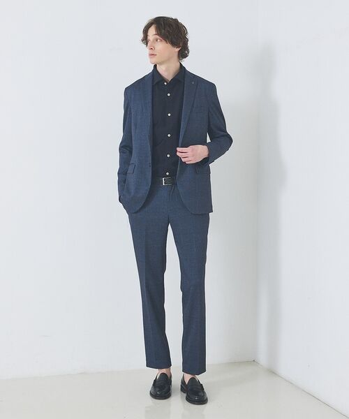 ABAHOUSE / アバハウス スラックス・ドレスパンツ | 【セットアップ対応】チェック柄 ライトポンチ イージースラックス / ストレッチ | 詳細17