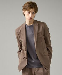 ABAHOUSE / アバハウス テーラードジャケット | 【セットアップ対応】スーパーストレッチ リネンジャケット/ FLEX JACKE