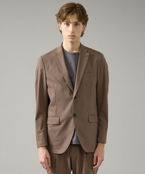 ABAHOUSE / アバハウス テーラードジャケット | 【セットアップ対応】スーパーストレッチ リネンジャケット/ FLEX JACKE | 詳細2