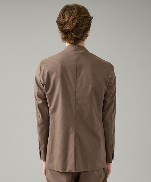 ABAHOUSE / アバハウス テーラードジャケット | 【セットアップ対応】スーパーストレッチ リネンジャケット/ FLEX JACKE | 詳細4