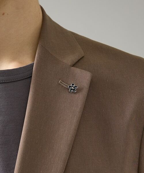 ABAHOUSE / アバハウス テーラードジャケット | 【セットアップ対応】スーパーストレッチ リネンジャケット/ FLEX JACKE | 詳細8