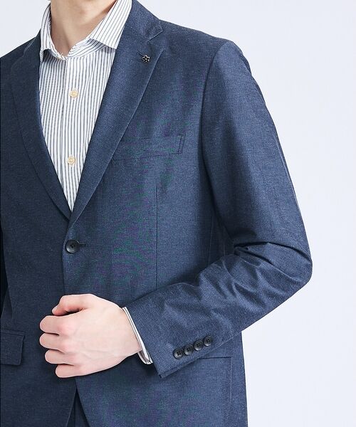 ABAHOUSE / アバハウス テーラードジャケット | 【セットアップ対応】スーパーストレッチ リネンジャケット/ FLEX JACKE | 詳細25