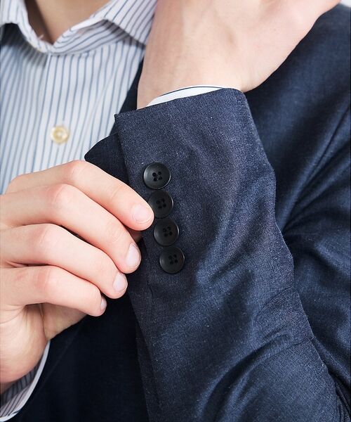 ABAHOUSE / アバハウス テーラードジャケット | 【セットアップ対応】スーパーストレッチ リネンジャケット/ FLEX JACKE | 詳細26