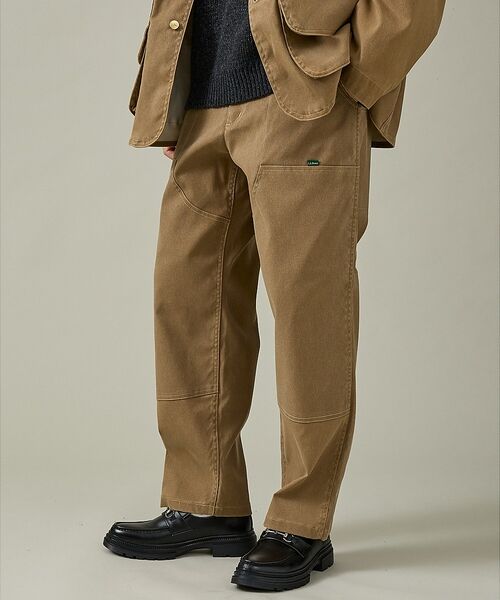 ABAHOUSE / アバハウス パンツ | WEB限定【LL BEAN/エルエルビーン】Prospect Double Kn（ベージュ）