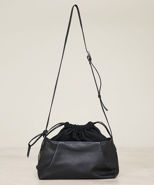 ABAHOUSE / アバハウス ショルダーバッグ | 【ARUTEMIKA/アルテミカ】LEATHER TUCK & LINING D | 詳細2