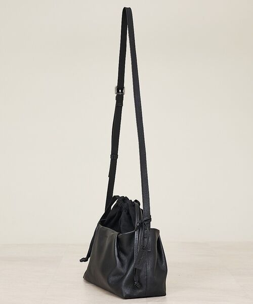 ABAHOUSE / アバハウス ショルダーバッグ | 【ARUTEMIKA/アルテミカ】LEATHER TUCK & LINING D | 詳細3