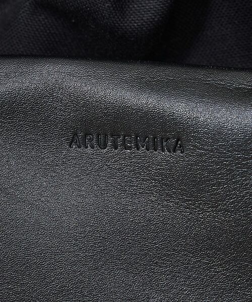 ABAHOUSE / アバハウス ショルダーバッグ | 【ARUTEMIKA/アルテミカ】LEATHER TUCK & LINING D | 詳細6