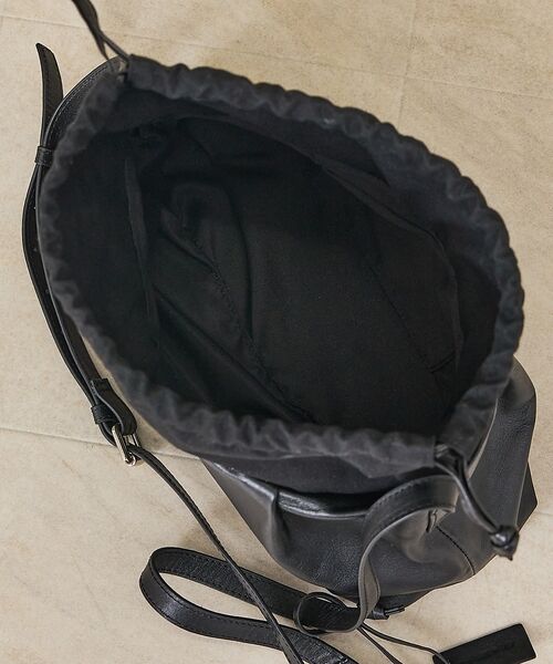 ABAHOUSE / アバハウス ショルダーバッグ | 【ARUTEMIKA/アルテミカ】LEATHER TUCK & LINING D | 詳細8