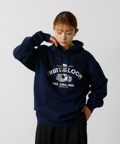 ABAHOUSE / アバハウス パーカー | 【FRUIT OF THE LOOM】PRINT HOOD5/ロゴプリント/フー