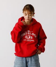 ABAHOUSE / アバハウス パーカー | 【FRUIT OF THE LOOM】PRINT HOOD5/ロゴプリント/フー
