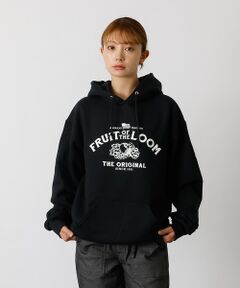 ABAHOUSE / アバハウス パーカー | 【FRUIT OF THE LOOM】PRINT HOOD5/ロゴプリント/フー