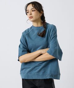 ABAHOUSE / アバハウス スウェット | 【LUCEBER/ルースバー】 PIGMENT S/S SWEAT/ピグメントシ