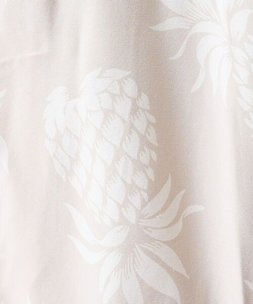 ABAHOUSE / アバハウス シャツ・ブラウス | 【REMI RELIEF / レミ レリーフ】パイナップル柄アロハシャツ/ユニセ | 詳細4