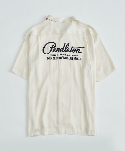 ABAHOUSE / アバハウス シャツ・ブラウス | 【PENDLETON/ペンドルトン】ロゴエンブレム 刺繍 半袖シャツ / ユニセ | 詳細3
