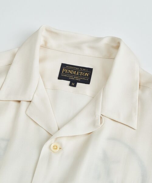 ABAHOUSE / アバハウス シャツ・ブラウス | 【PENDLETON/ペンドルトン】ロゴエンブレム 刺繍 半袖シャツ / ユニセ | 詳細5