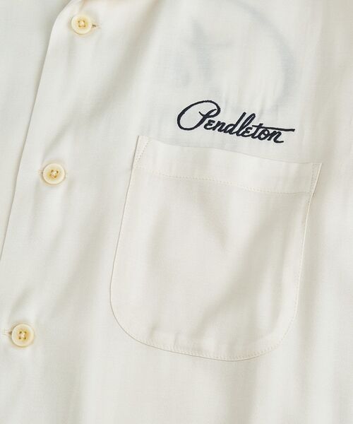 ABAHOUSE / アバハウス シャツ・ブラウス | 【PENDLETON/ペンドルトン】ロゴエンブレム 刺繍 半袖シャツ / ユニセ | 詳細6