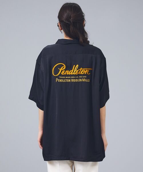 ABAHOUSE / アバハウス シャツ・ブラウス | 【PENDLETON/ペンドルトン】ロゴエンブレム 刺繍 半袖シャツ / ユニセ | 詳細16