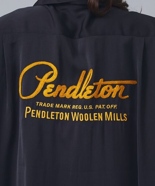 ABAHOUSE / アバハウス シャツ・ブラウス | 【PENDLETON/ペンドルトン】ロゴエンブレム 刺繍 半袖シャツ / ユニセ | 詳細17