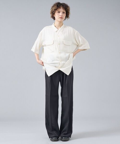 ABAHOUSE / アバハウス シャツ・ブラウス | 【PENDLETON/ペンドルトン】オープンカラー 半袖シャツ / 開襟 / ユ | 詳細2