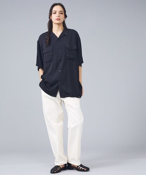 ABAHOUSE / アバハウス シャツ・ブラウス | 【PENDLETON/ペンドルトン】オープンカラー 半袖シャツ / 開襟 / ユ | 詳細4