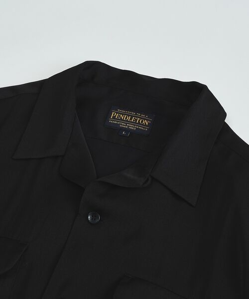 ABAHOUSE / アバハウス シャツ・ブラウス | 【PENDLETON/ペンドルトン】オープンカラー 半袖シャツ / 開襟 / ユ | 詳細13