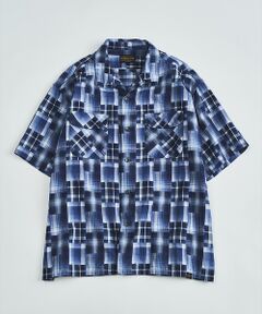 ABAHOUSE / アバハウス シャツ・ブラウス | 【PENDLETON / ペンドルトン】オープンカラー チェック 半袖シャツ/