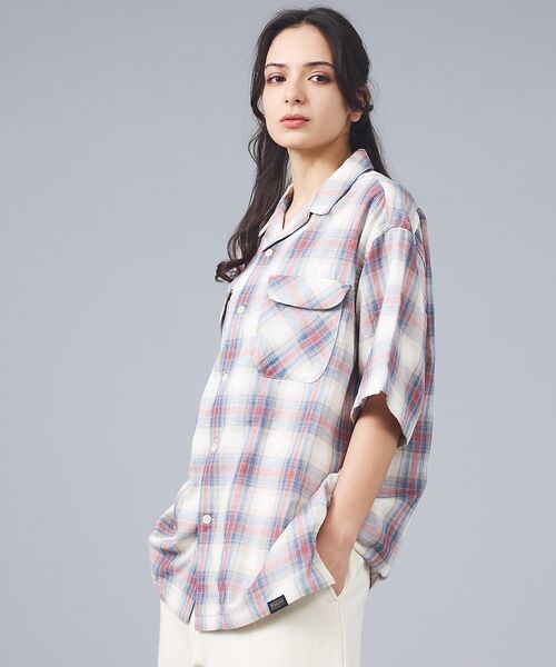 ABAHOUSE / アバハウス シャツ・ブラウス | 【PENDLETON / ペンドルトン】オープンカラー チェック 半袖シャツ/ | 詳細1