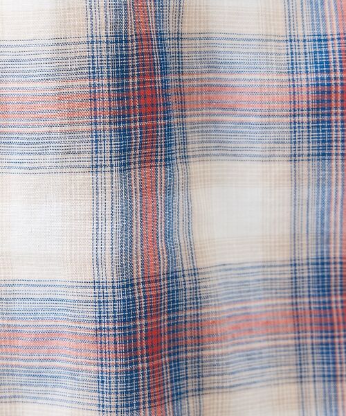 ABAHOUSE / アバハウス シャツ・ブラウス | 【PENDLETON / ペンドルトン】オープンカラー チェック 半袖シャツ/ | 詳細2