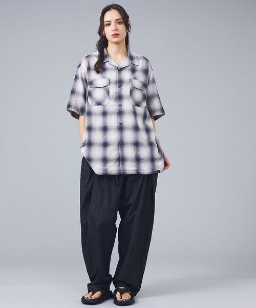 ABAHOUSE / アバハウス シャツ・ブラウス | 【PENDLETON / ペンドルトン】オープンカラー チェック 半袖シャツ/ | 詳細6