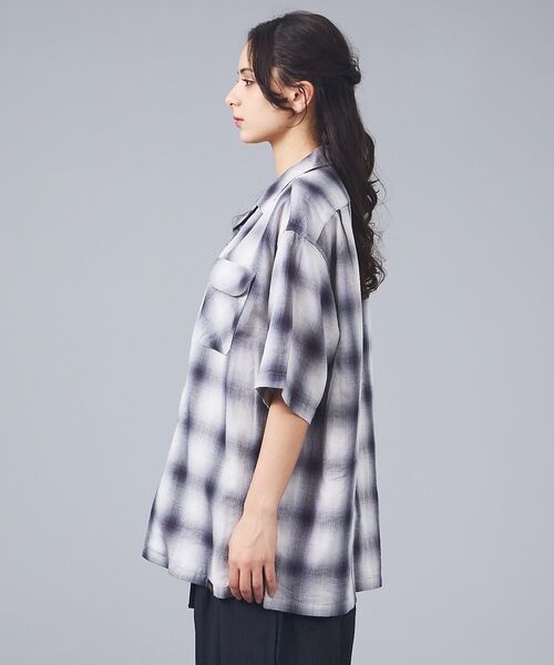 ABAHOUSE / アバハウス シャツ・ブラウス | 【PENDLETON / ペンドルトン】オープンカラー チェック 半袖シャツ/ | 詳細7