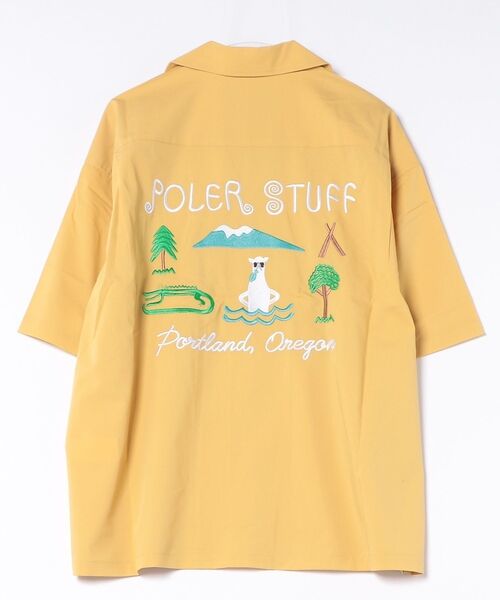 ABAHOUSE / アバハウス シャツ・ブラウス | 【POLeR/ポーラー】TOURIST SHIRT2/スーベニア/ボーリング/6（マスタード）